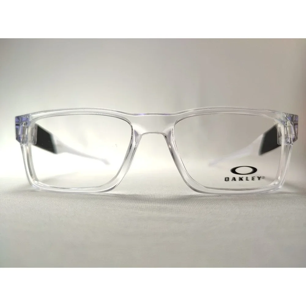 Oakley Double Steal OY8020 Polished Clear 48-15-129 Youth Frames Demo Lenses